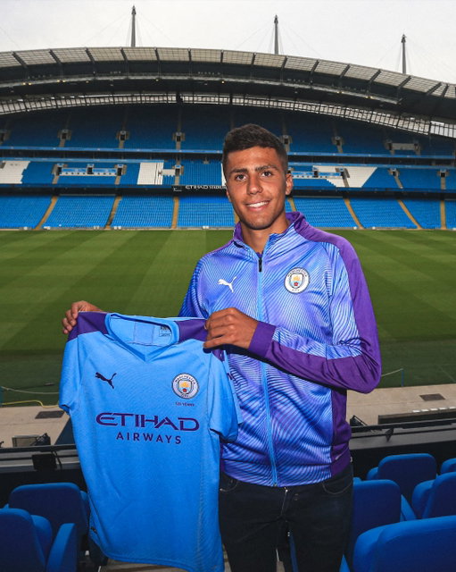 Seven years of Rodri at Man City 🩵