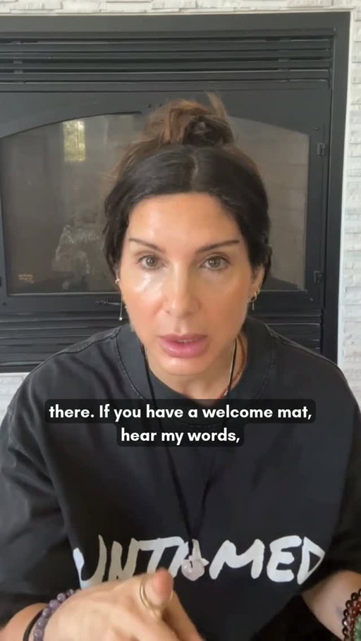 Controversial opinion: get rid of your welcome mat.🚪

Your home is your sanctuary, and you are the protector of the energy that walks through your front door. A welcome mat is inviting more than just people. Words echo into the universe, and "welcome" is one the universe never stops hearing. Be mindful of what you're permanently inviting in.

Eps 1-5 are live. For more on energetic protection, watch Episode 3 today! Link in bio. 🎧

#BirdOnABranch #EnergeticProtection #HomeIsSanctuary #OriginalWound #HolisticHealing