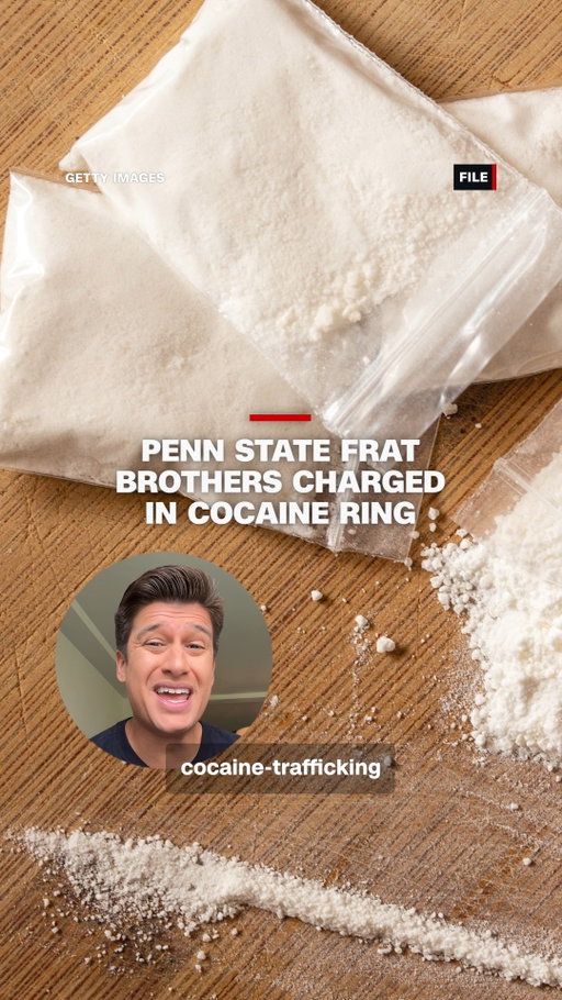 More than a dozen people have been charged over ties to an alleged cocaine trafficking operation at fraternities associated with Penn State University, according to state Attorney General Dave Sunday. The university said in a statement that it has placed one of the fraternities allegedly involved on interim suspension and is investigating the current students who were charged.