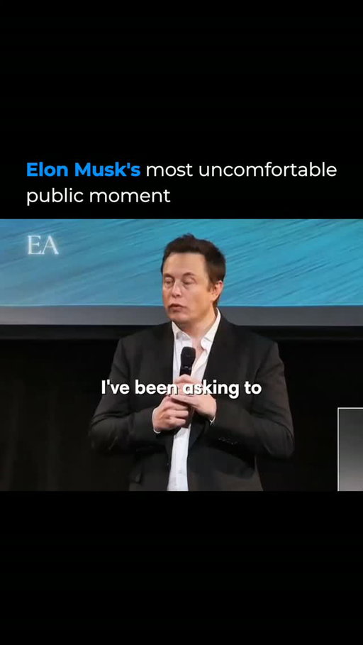 Not every Tesla shareholder meeting question goes as planned.

A man stood up, declared himself a super genius on par with Elon Musk, and proceeded to nominate himself for vice chairman of Tesla — with future CEO ambitions clearly on the table. The room went quiet in that specific way rooms go quiet when nobody knows quite what to do next.

Musk kept his composure. Stayed polite. Handled it the way you handle something there's genuinely no playbook for.

When you build something that attracts millions of passionate believers, you also attract a spectrum of personalities that come with that territory. The press conferences, the Q&As, the shareholder meetings — all of it is public, all of it is recorded, and occasionally someone in the audience makes the whole thing unforgettable for the wrong reasons.

Leading at scale means being ready for anything. Including this.

Follow @entrepreneurarchived for more timeless lessons from the worlds boldest leaders.

#elonmusk #tesla #leadership #entrepreneurship #business