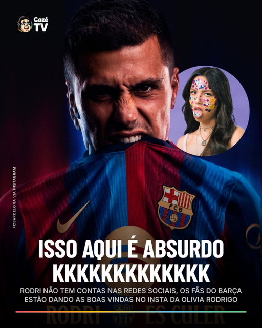KKKKKKKKKKKKKKKKKKKKKKK A GALERA NÃO PERDOA 😂😂😂😂

🚨 Domingo, você assiste Barcelona x Elche AO VIVO, COM IMAGENS E DE GRAÇA, aqui na CazéTV!

#CoberturaCazéTV #Rodri #cztv24 #Original #OliviaRodrigo