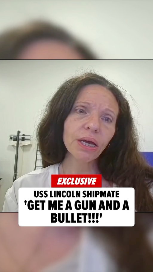 😳 A USS Lincoln sailor's mother is raising serious concerns about her son’s well-being amid what she describes as poor living conditions and inadequate food.

His response left her deeply alarmed: “Get me a gun and a bullet LOL.”
