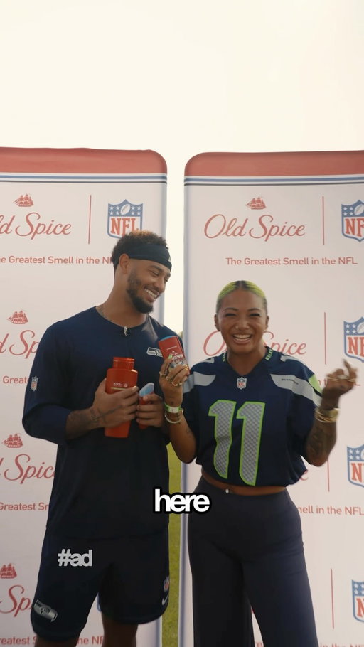 #oldspice_partner JSN FOR THE WIN! the @oldspice x @jaxsnj takeover at @seahawks training camp was one for the books. get yours now at @walmart. #greatestsmellinthenfl