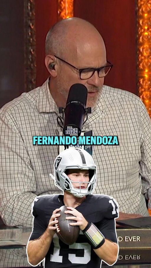 No. 1 overall pick Fernando Mendoza got extensive reps with the Raiders first team today, and his post-practice comments were EVERYTHING