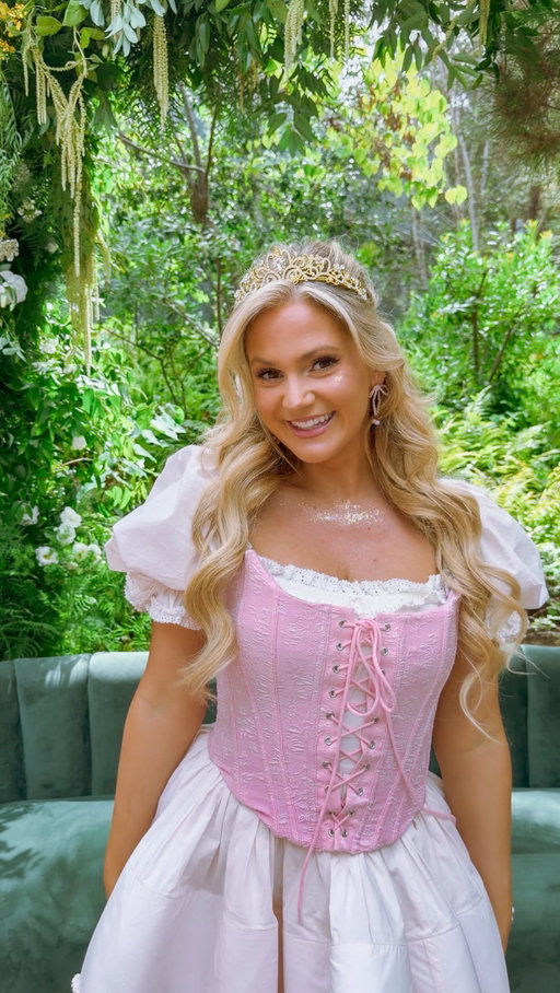 Too old for Bibbidi Bobbidi Boutique, so @thedisneyprincesses  sent me to Tenaya Stone Spa (with Abigail @314__artistry) at the Grand Californian!! And also gave me a little photoshoot! 

Princess makeover at Disneyland 💖 #onceaprincessalwaysaprincess #worldprincessweek #rapunzel