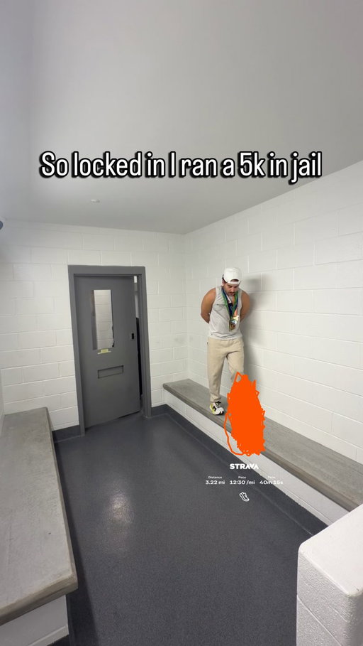 Running a 5k in jail