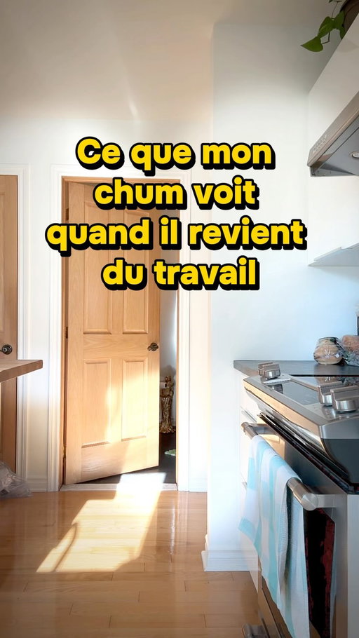 La femme de sa vie 😌❤️ #couple #menage #maison