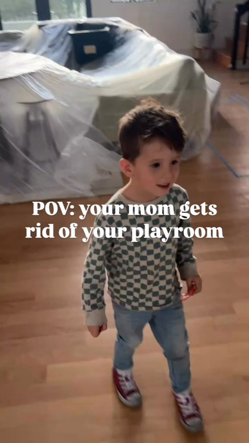 When your mom decides to put the kitchen where your playroom once was.