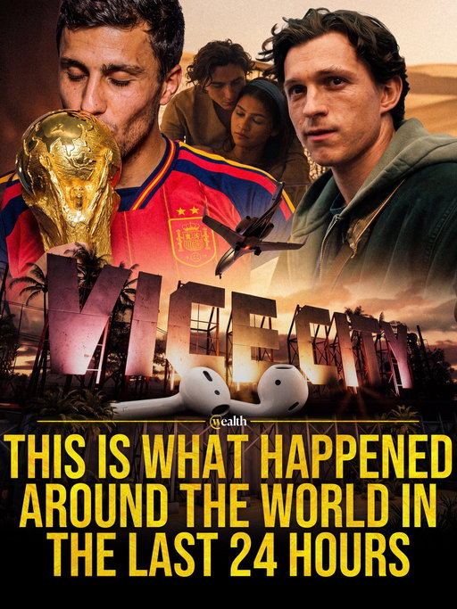 A $2 billion movie and global NFL plans shaped the day. 🌍

Spider-Man: Brand New Day crossed $2 billion worldwide after a record $360 million domestic opening. Barcelona signed Ballon d’Or winner Rodri from Manchester City through 2030, with the fee reported at €60 million plus €11 million in add-ons. Roger Goodell also said an NFL team will eventually be based outside the United States, as the league expands to nine international games this season.

#WorldNews #Entertainment #Football #NFL #BoxOffice