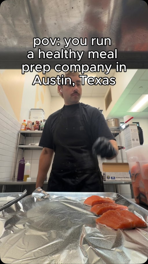 We love cooking for the people of Austin ❤️❤️ #austintexas #mealprep #smallbusiness