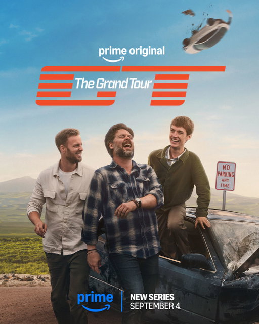 James, Francis, and Thomas are officially in the driving seat. #TheGrandTour returns 4th September on Prime Video. #amazonshitcarshowreturns