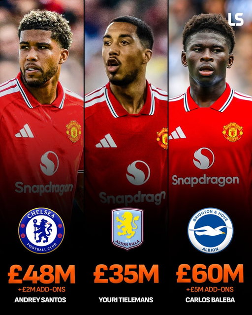 Manchester United are reportedly closing in on Brighton midfielder Carlos Baleba 👀

How are you rating this £150M midfield rebuild? 🤔🔴