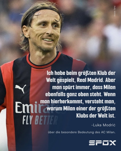 „Ich habe beim größten Klub der Welt gespielt.“ Modrić schwärmt von Real Madrid – und erklärt, warum Milan ebenfalls ganz oben steht. ❤️🖤