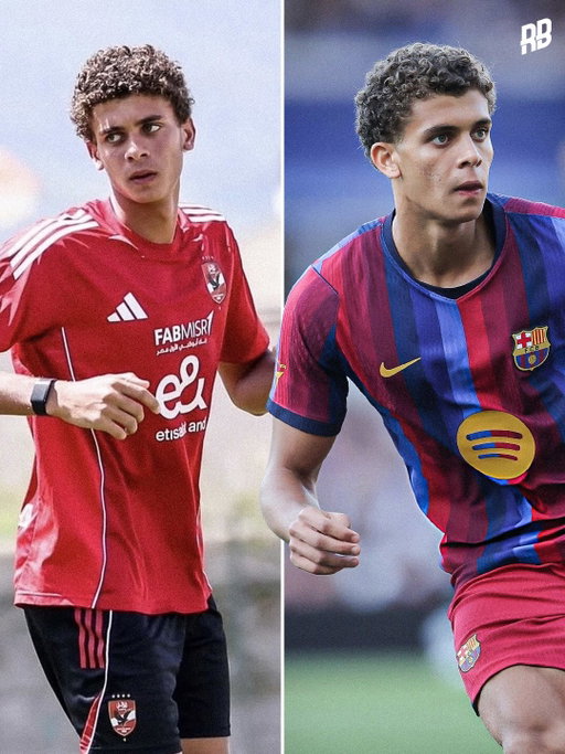 18 year-old Hamza Abdelkarim will face his former club Al Ahly tonight whilst also making his Spotify Camp Nou debut for Barcelona 👀🇪🇬

He’s been cooking in training this week and bagged 3 goals in pre-season so far 😮‍💨

He came up through Al Ahly and made the move to Barcelona this year. Hamza featured for Egypt at the World Cup. It’s crazy to think he is born in 2008 and is younger than Lamine Yamal 🤯

He’s the only registered striker at Barcelona now with the departure of Lewandoski and Ferran Torres. He’s going to cook under Hansi Flick this season! 🤞🏽