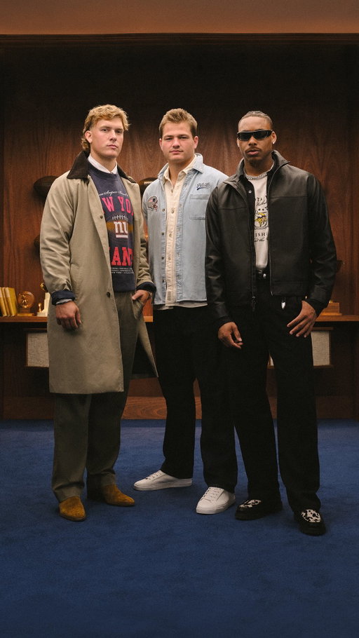 Meet the new Abercrombie A Team. Official Fashion Partner of the NFL.
@drake.maye 
@jjettas2 
@jaxsondart