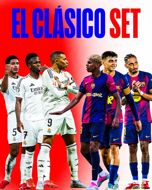 The biggest games in world football already have their dates. El Clásico.

⚪️October 25: Camp Nou

🔴May 29: Bernabéu

And somehow, both games already feel like they could define the season.

Barcelona are coming off another league title and will be looking to continue their dominance, while Real Madrid enter a new era with José Mourinho back in charge and a squad built to take the crown back.

Then you add the stars.

Lamine Yamal. Kylian Mbappé. Jude Bellingham. Rodri. Vinícius Jr. And two of the biggest clubs in football history fighting for supremacy.

The two most must-watch games of the 2026-27 season are already circled. 👀