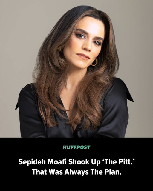 Sepideh Moafi almost walked away from acting years ago. Two car accidents in three days, 13 auditions in a week, and a conversation with her mother that ended with four words: "Then find a way." 

Today, she's an Emmy nominee for "The Pitt" — and the first Iranian woman recognized in her category. Swipe for what she told us about the character she's loved from the beginning, and why a Farsi-speaking doctor with an Arab name is bigger than Hollywood's "simplistic" idea of diversity. 

Link in bio. 🖊️ Njera Perkins // 📷 Richard Knapp + HBO Max