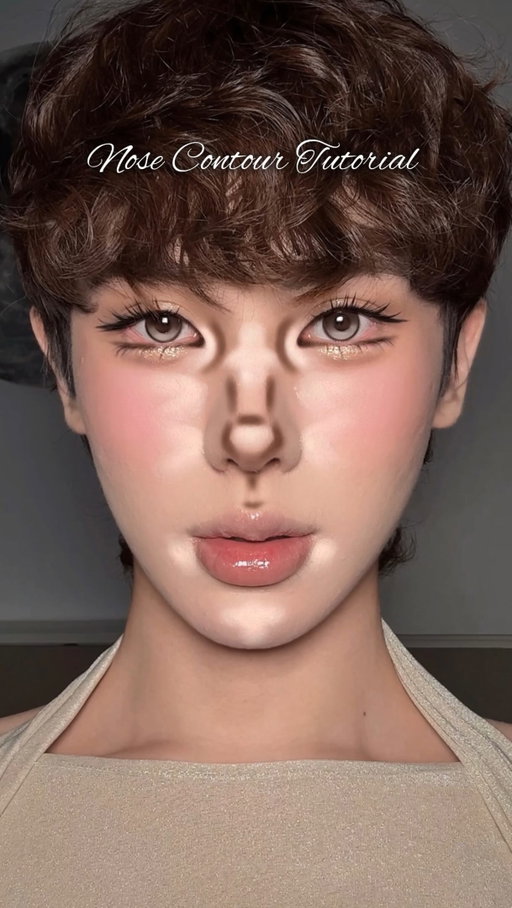 𝐍𝐨𝐬𝐞 𝐂𝐨𝐧𝐭𝐨𝐮𝐫 𝐇𝐚𝐜𝐤 🪄♡꙳⋆ 
✶ 𝗽𝗿𝗼𝗱𝘂𝗰𝘁𝘀 𝘂𝘀𝗲𝗱 
@flowerknows_global contour palette 
@narsissist dominant blush 
@joocyee_official wake & boost hydrating spray 
@sigmabeauty E57, E28 & F64 brushes 
#nosecontour#makeuphack