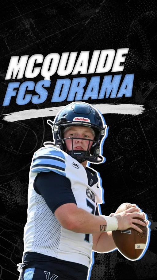 Villanova starting quarterback, Pat McQuaide is causing a whole lot of drama in college football already. 

And the league he plays in, The Patriot League, is saying that any game he plays in will be automatically forfeited ￼
