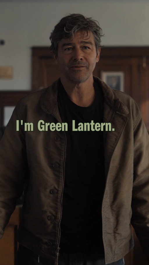 From Coach Daddy to space daddy. #Lanterns #KyleChandler #HalJordan #JohnStewart #AaronPierre