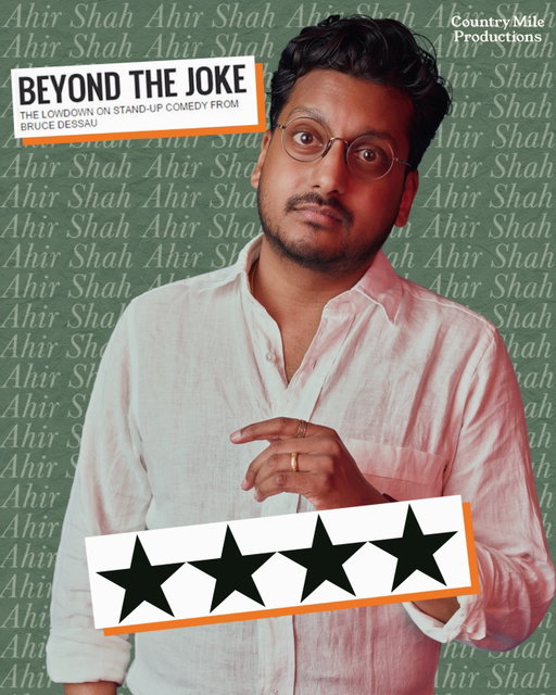 It’s another brilliant ⭐️⭐️⭐️⭐️ for @ahirshah, from @beyondthejoke! 😍

Ahir’s Pleasance run is almost entirely sold out - we’ve got a big extra show THIS Friday at McEwan Hall @underbellyedinburgh - ticket link is in our bio! 🎫 #edfringe