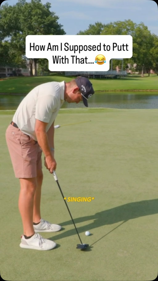 Sometimes you just need a good song in (or out of) your head to start making putts😂