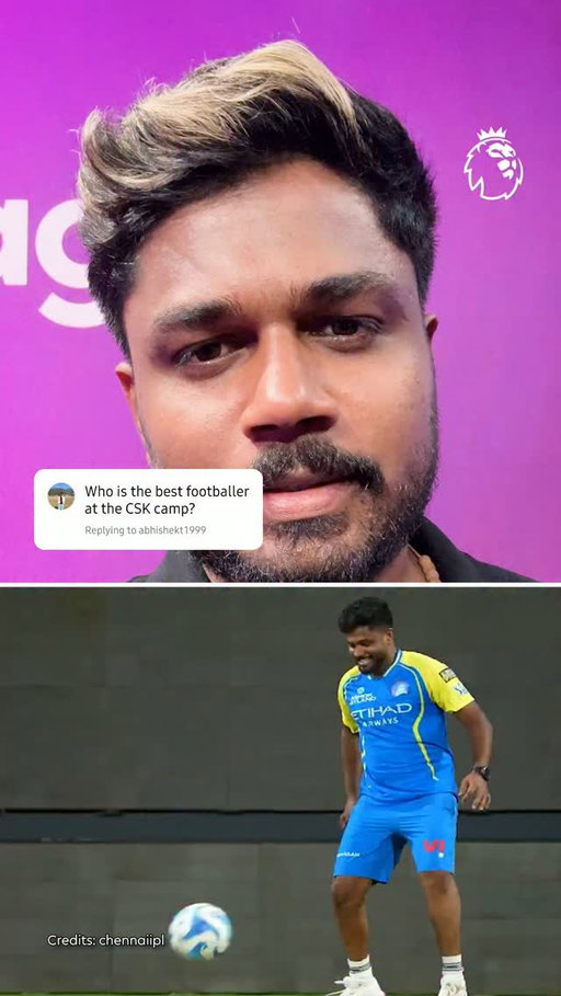 Imagine Sanju v Thala 🫣

Video credits: @chennaiipl

[PL, Premier League, Football, Cricket, Trending, India]

#PL #PremierLeague #CSK #ChennaiSuperkings #SanjuSamson