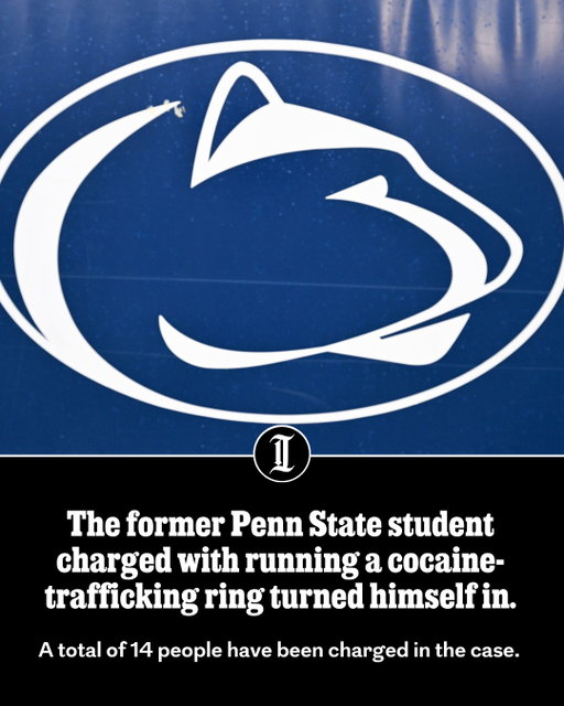The former Pennsylvania State University student accused of running a cocaine trafficking ring out of fraternity houses surrendered to law enforcement Tuesday, Aug. 18, the state attorney general’s office announced.⁠
⁠
Agostino Abbatiello, 24, is charged with orchestrating cocaine sales at Penn State over 2023 and 2024, while he was a student there. He eventually became known as the main cocaine dealer on campus, according to a criminal complaint.⁠
⁠
Abbatiello and another defendant in the case, Thomas Robinson, 23, allegedly were the two key suppliers for the ring and made regular trips to Philadelphia and New York to purchase large quantities of cocaine.⁠
⁠
They arranged for the drugs to be brought to two off-campus fraternity houses, Delta Upsilon and Sigma Chi, where it was packaged for distribution to other Penn State students, according to the complaint. For some fraternity members, preparing the cocaine for sale became part of their indoctrination to the fraternity, Attorney General Dave Sunday said in a statement on Monday.⁠
⁠
A total of 14 people have been charged in the case. Abbatiello, Robinson, and three others were charged with felonies related to the alleged cocaine operation and have been arraigned. Eight others were charged with misdemeanor drug possession.⁠
⁠
Learn more at the link in our bio.⁠
⁠
📝 by Nate File / Staff⁠
📸 by AP