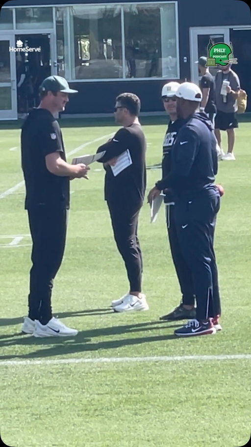 Some familiar faces at Eagles-Pats joint practices