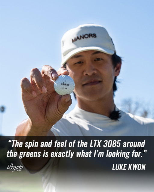 Better golf starts with the right golf ball.

See why #TeamLegato members chose the LTX 3085 and how it can help your game.