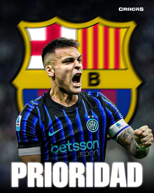 🚨 ¡NUEVO OBJETIVO NÚMERO 1 DEL BARÇA! 🔵🔴

De acuerdo con Gerard Romero y Víctor Navarro, tras caerse la opción de Julián Álvarez, el Barcelona va a por todo con Lautaro Martínez. Flick lo quiere y el argentino habría abierto la puerta para llegar al Camp Nou. 👀

Cracks ¿Cómo creen que termine todo esto del 9? ⬇️