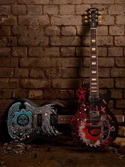 Some bonds are forged in battle. Others are built with six strings. 

To celebrate Gears of War: E-Day, Gibson and Gears have teamed up to create four one-of-a-kind, hand-painted guitars inspired by the legendary brotherhood of Marcus Fenix and Dominic Santiago. 

Want one?
Tag the friend you’ll be fighting alongside in Gears of War: E-Day
Comment #GearsOfWarGibsonSweepstakes

Three unique guitars available to win

Sweepstakes close October 9

See the T&Cs in XBOX UK’s bio, or visit: www.promoterms.com/GearsofWarGibson
Open to eligible entrants in participating markets. See T&Cs for details.