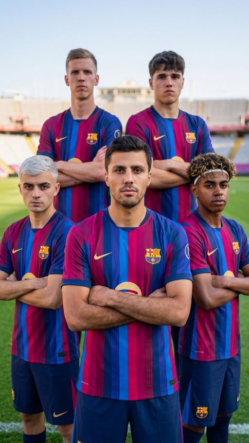 🚨 RODRI TO BARCELONA! 🔵🔴🔥 A NEW ERA AT FC BARCELONA BEGINS…

From the legacy of SERGIO BUSQUETS to the arrival of one of the BEST MIDFIELDERS IN THE WORLD. 🫡✨

Inside the legendary BARCELONA trophy room, RODRI comes face-to-face with the history of the club. Sergio Busquets passes him the BARÇA shirt — a symbolic moment between two generations of elite Spanish midfielders. 🇪🇸❤️💙

And somewhere else… REAL MADRID is already watching. 👀⚪

MBAPPÉ monitors RODRI, PEDRI and LAMINE YAMAL as they step onto the pitch ahead of the NEW SEASON. What he sees has him worried. 😳

“They have a BALLON D’OR winner and won the WORLD CUP!” 🏆

Then he turns to VINI JR. completely terrified…

“How are we going to beat them?” 😭😂

Vini doesn’t even know what to say. 💀

Then Rodri walks into the BARCELONA dressing room…

LAMINE YAMAL. ⭐
PEDRI. 🎩
DANI OLMO. 🎯
PAU CUBARSÍ. 🧱
RODRI. 🧠

WORLD CHAMPIONS. 🏆🇪🇸

Five stars. One team. One mission.

Imagine this BARCELONA squad competing together in LA LIGA and the UEFA CHAMPIONS LEAGUE. 🤯🔥

A midfield built around RODRI and PEDRI, with LAMINE YAMAL leading the new generation of BARÇA. This could be one of the most INSANE Barcelona teams in years. 💙❤️

But while Barcelona celebrates its NEW SIGNING… things are very different in Madrid. 💀😂

JULIÁN ÁLVAREZ watches Rodri’s presentation from his prison cell, dreaming about joining Barcelona himself. Then DIEGO SIMEONE finally arrives with the key…

Freedom? 👀🔑

Not today. 😭

“You aren’t going anywhere.” 💀

NOOOOOOOOOOOOOOOOO! 😂

RODRI TO BARCELONA. 🔵🔴
BUSQUETS’ LEGACY CONTINUES. 🫡
THE NEW GENERATION IS READY. 🏆
REAL MADRID IS WATCHING. 👀
AND JULIÁN ÁLVAREZ STILL CAN’T ESCAPE SIMEONE. 😭🔒

Would RODRI make BARCELONA the BEST TEAM IN THE WORLD? 👀👇

#Barcelona #Rodri #LamineYamal #Football #championsleague