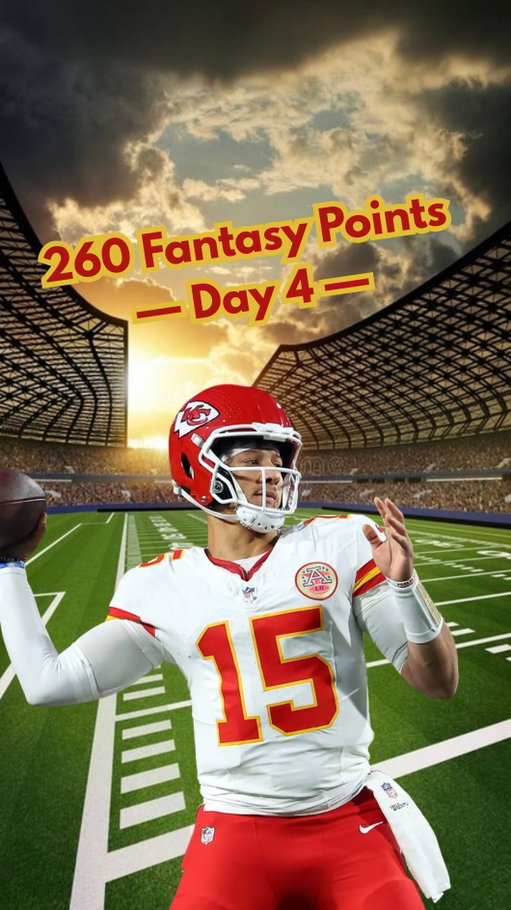 Trying to score 260 fantasy football points: Day 4 #acshear #nflfilter #fantasyfootball #260fantasypoints
