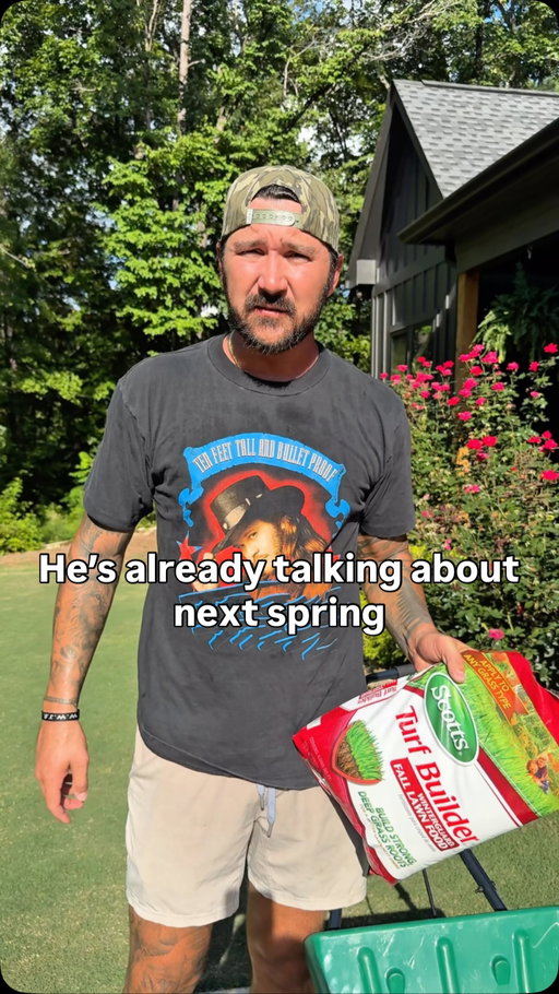 Tomorrow’s yard is only as good as today’s plan. Go grab Scotts Turf Builder® WinterGuard® Fall Lawn Food while you’ve still got time this growing season. Your spring self will thank you. @scottslawn #scottspartner #ad