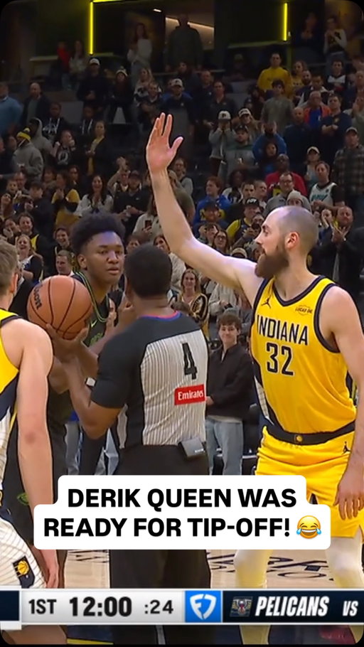 A memorable January moment from @theederikqueen… 🤣 The @pelicansnba rookie JUMPED into Year 1 and earned himself Kia NBA All-Rookie honors last season!