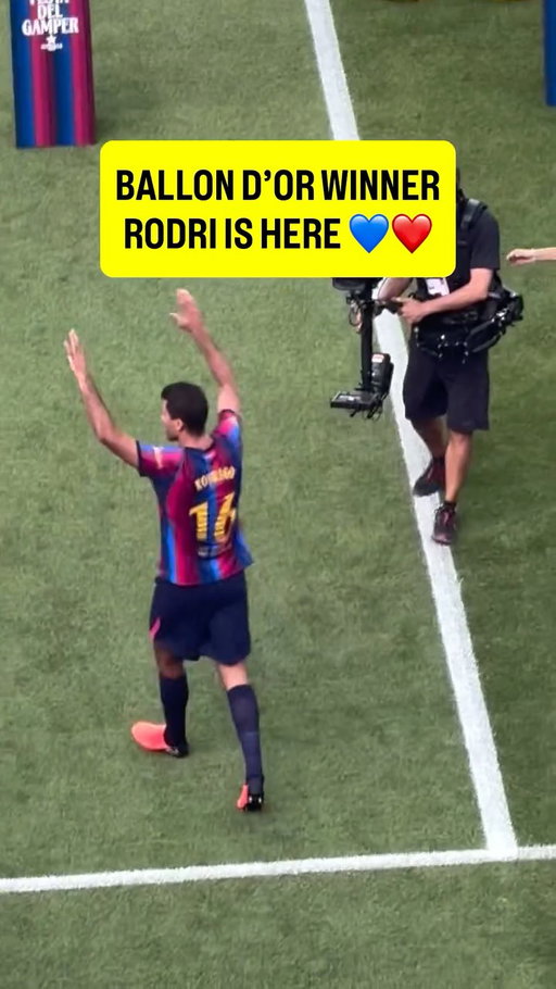 “𝑹𝑶𝑶𝑶𝑶𝑫𝑹𝑰, 𝑹𝑶𝑶𝑶𝑶𝑫𝑹𝑰,” the Camp Nou sings 📢