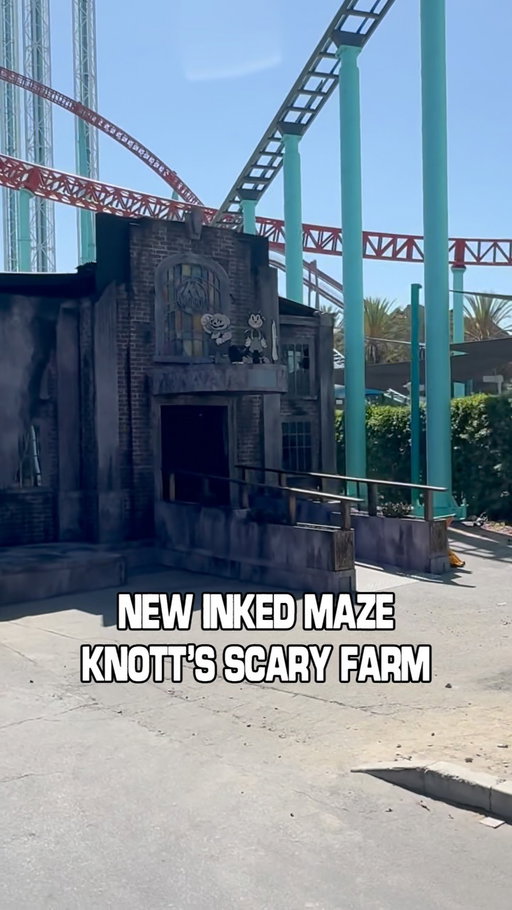 First Look! New INKED Facade! Knott’s Scary Farm 2026

#ScaryFarm #knottsberryfarm #sixflags #hauntedmaze #knottsscaryfarm
