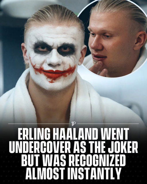 Erling Haaland tried going undercover dressed as the Joker, but the disguise didn’t exactly last long. 🤣

Despite the costume, someone recognized the Manchester City star almost instantly, turning his attempt to stay anonymous into a hilarious moment.

(Via: @erling / YouTube)

#viral #pubity