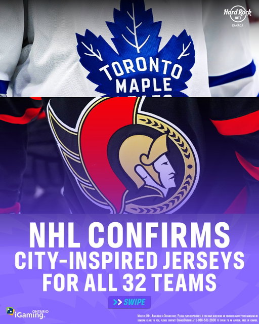 Which city’s jersey are you most excited to see? 🫣

.
.
.

#nhl #hockey