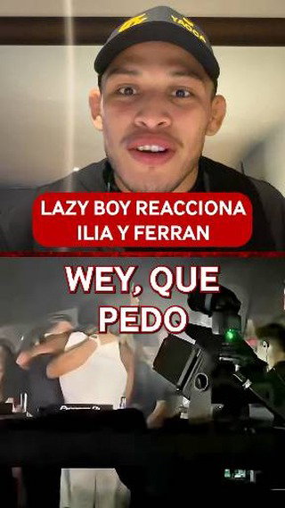 La reacción al video viral de Ilia Topuria con Ferran Torres!