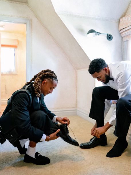 My Best Friend Got Married And I Made Karl Size 20 Red Bottoms. Jordyn I Love You So Much Congratulations Karl I Love You Bro Keep The Swag On High