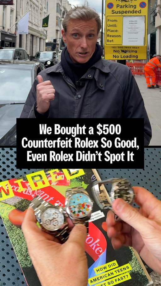 The replica watch industry is in its “super clone” era. Following tips from murky internet forums, we bought three budget fakes that were good enough to pass as real—but ultimately disposable.

Tap the 🔗 in bio for the full story.