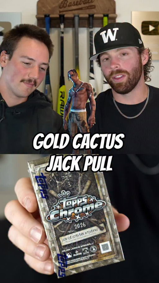One of the most sought after boxes of the year…

#baseballcards #cactusjack #topps #sportscards #mlb