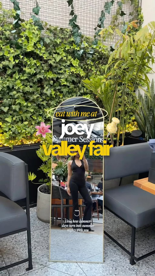 A summer girls’ night at JOEY Valley Fair is always a good idea.

JOEY invited me and Kery, @klechic, to their summer soirée, where we treated the specialty menu like a group project and tried a little bit of everything: Bang Bang Chicken, sushi, pasta, steak, and desserts.

The Coconut Smash was easily my favorite drink, the Aperol Spritz was a close second, and the dirty martini? Apparently, I’m not that girl yet 😂 Between catching up with familiar faces and meeting new friends, this was such a fun summer night at Westfield Valley Fair.

JOEY Valley Fair is located at 2855 Stevens Creek Boulevard, Suite 1840, in Santa Clara. Save this for your next Bay Area girls’ dinner!

#JOEYValleyFair #ValleyFairMall #SantaClaraRestaurants #BayAreaFoodie #GirlsNightOut

JOEY Valley Fair summer soirée, Westfield Valley Fair dining, Santa Clara restaurants, San Jose dinner spots, Bay Area girls’ night, Bay Area food influencer, specialty summer menu, Coconut Smash cocktail, Aperol Spritz, Bang Bang Chicken, sushi and steak restaurant