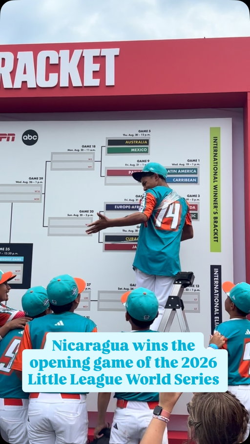 Opening game & the vibes couldn’t be any higher!!

Nicaragua wins in exhilarating fashion to kick things off in Williamsport. It’s just their 4th ever appearance in the @littleleague World Series ✏️ x ⚾️
•
•
•
•
#baseball #littleleague #sports #llws