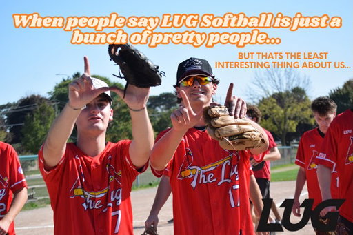 We’re more than just pretty faces 😍🥎
#lugsoftball