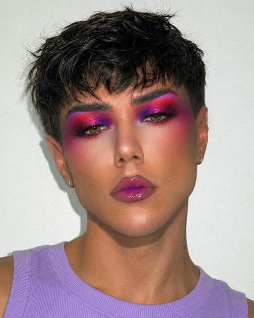 okay fine you win with the purple eyeshadow… i guess i like it. 

face ˚₊‧꒰ა ☆ ໒꒱ ‧₊˚
@makeupforever hd skin hydra glow foundation
@kosas revealer concealer
@rarebeauty warm wishes effortless bronzer stick
@patricktabeauty major headlines double-take blush in she’s giving
@hudabeauty easy bake loose baking & setting powder in cherry blossom cake
@hauslabs bio-radiant gel-powder highlighter in rose quartz

eyes 𐙚⋆°.
@blendbunnycosmetics ellis atlantis 45 shade palette 💗💜❤️
@aboutfacebeauty matte fluid eye paint in la zona rosa
@halfmagicbeauty chromaddiction shimmer in spirit guide
@urbandecaycosmetics 24/7 glide-on eye pencil in zero
@lancomeofficial lash idôle mascara in glossy black

lips ⋆౨ৎ˚⟡˖ ࣪
@maccosmetics lip pencil in plum
@fentybeauty gloss bomb stix in riri
@lawless forget the filler lip plumper gloss in velvet
