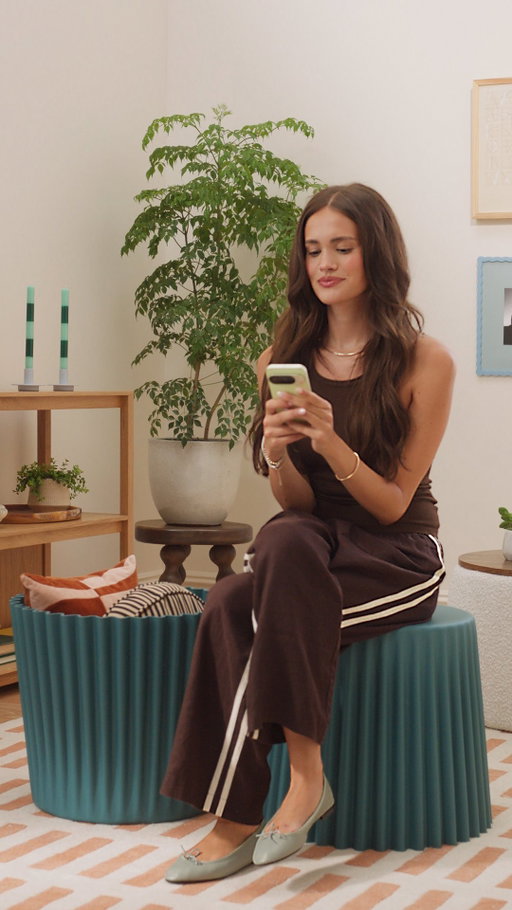 For a college space that is short on square footage, take notes from @juliamervis and turn to Google and @wayfair for furniture that pulls double duty 🛋️✨ #GooglePartner