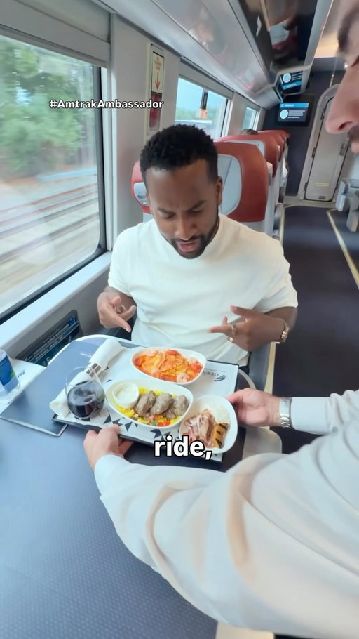 #ad NYC → DC on the new @amtrak NextGen Acela! Gotta love an efficient stress-free travel day, no traffic, no chaotic airports, and we got some work done!🙌🏾

Learn more about how to book your next trip at Amtrak.com 

#AmtrakAmbassador #nyctravel #travel #train